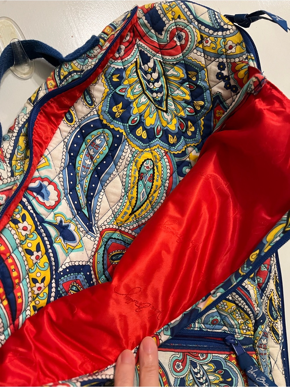 Vera Bradley Tennis Sling Backpack - Picture 3 of 7